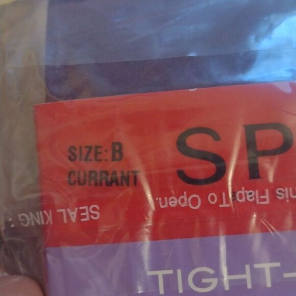 Lot of 3 Spanx Shaping Tights Marled grey, Wishbone, Currant Burgundy red 2/B - Picture 9 of 13